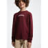 CAMISETA ML MASC VERMELHO ESCURO