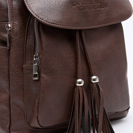 MOCHILA TULIPA Chocolate