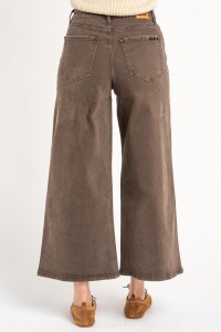 Jean Wide Leg Marron
