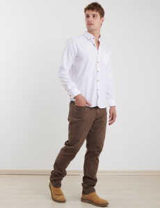 080421 PANTALÓN 5 BOLSILLOS HARRY Marron