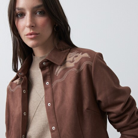 SOBRECAMISA VENTO Chocolate