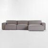Sofá modular URBAN GRIS - DERECHO