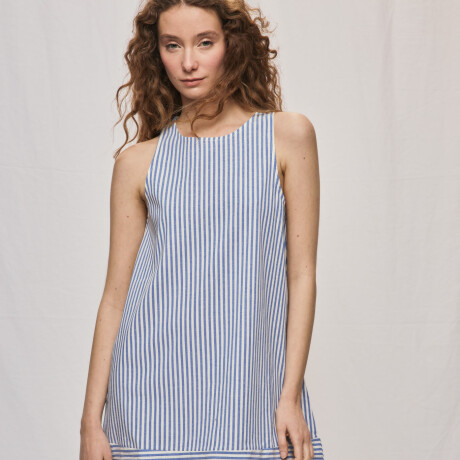 VESTIDO ARAM Azul
