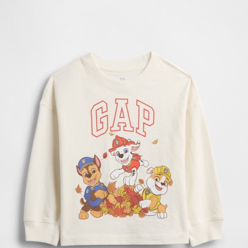 3PL PAW PATROL LS GRAPHIC NEW OFF WHITE