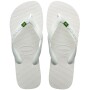Sandalias Havaianas Brasil Unisex Blanco