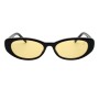 Lentes De Sol Trend Redondo Amarillo/Negro