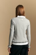 CARDIGAN ROSELA Gris Melange