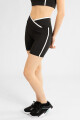 Calza corta fitness mujer Negro