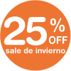 Sale de invierno - 25%