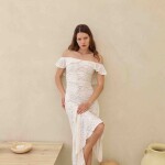 VESTIDO GEMA HUESO