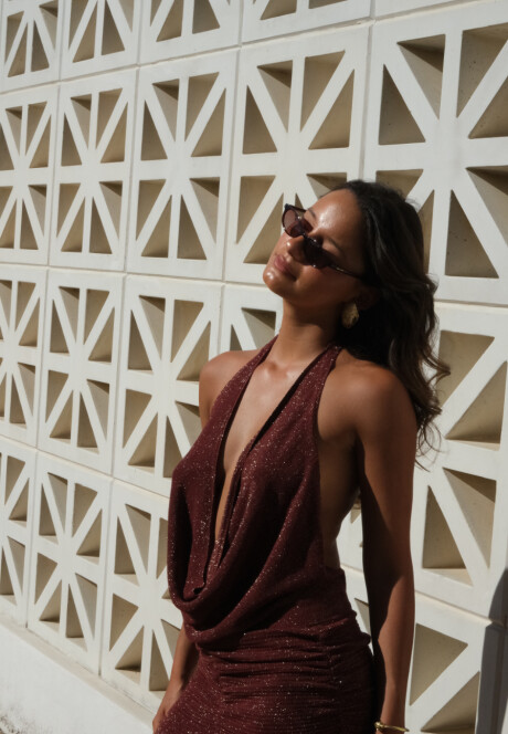Preorder - Vestido Loret SS27 Tinto