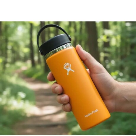 Botella 20 Oz (591ml) Wide Flex cap Hydro Flask Starfish