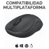 Mouse Llogitech M240 Silent Inalámbrico Bluetooth NEGRO