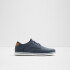 DRYMOS OPEN BLACK SYNTHETIC NAVY SUEDE