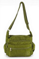 Morral con bolsillos Verde