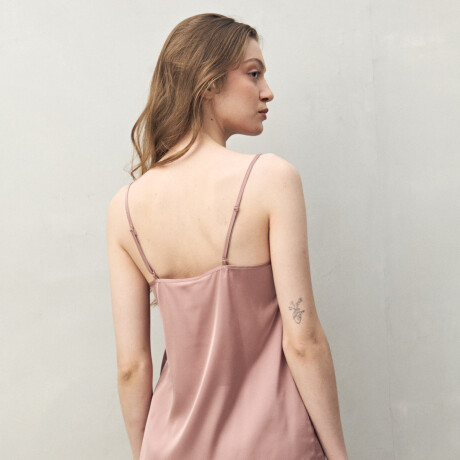 TOP TERESA Rosa Tostado