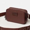 Mini bag New Penny en efecto cuero Bordeaux
