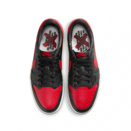 Championes Nike Air Jordan 1 Retro Low BANNED Black