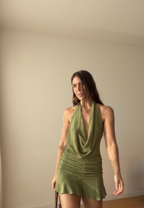 Vestido Loret SS27 Matcha