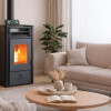 Calefactor a Pellet Sefia 9kW Kit Pared + Aspiradora + Wifi de Obsequio Calefactor a Pellet Sefia 9kW Kit Pared + Aspiradora + Wifi de Obsequio