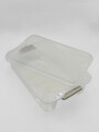 CAJA ORGANIZADORA PLASTICA 10LTS TRANSPARENTE