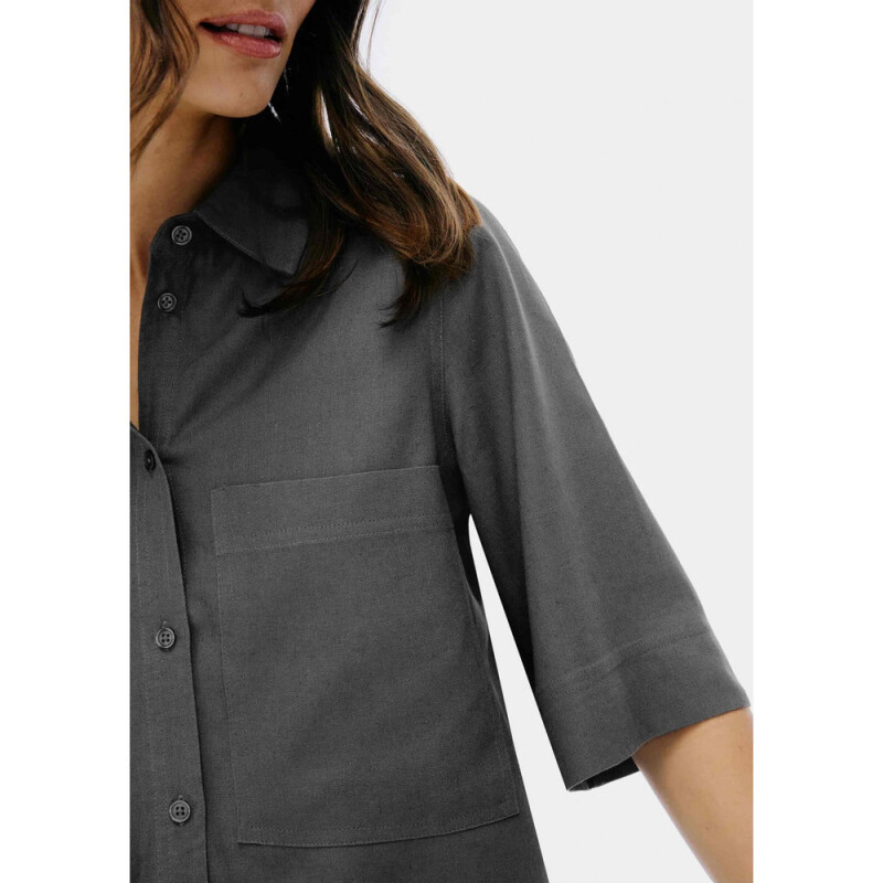 CAMISA FEM CENIZA