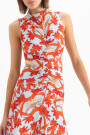 VESTIDO HIBISCUS Celeste
