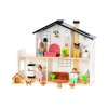 Casa de muñecas de madera completa TOOKY TOYS Casa de muñecas de madera completa TOOKY TOYS