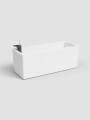 JARDINERA CON SISTEMA AUTO RIEGO RIMINI BLANCA