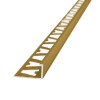 Varilla en L aluminio Oro Mate 10mm x 2,5m Varilla En L Aluminio Oro Mate 10mm X 2,5m