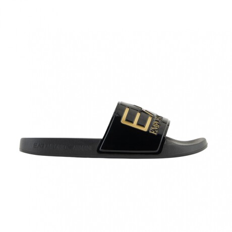 Oversized Logo - EA7 Emporio Armani - White/Black BLACK/GOLD