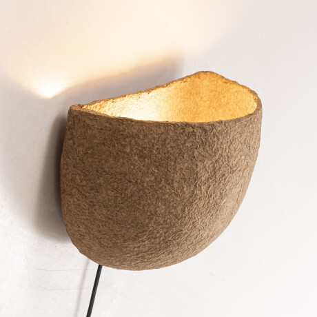 APLIQUE DE PARED OAK, NATURAL/BEIGE PAPEL HFT8M01ROAKPP