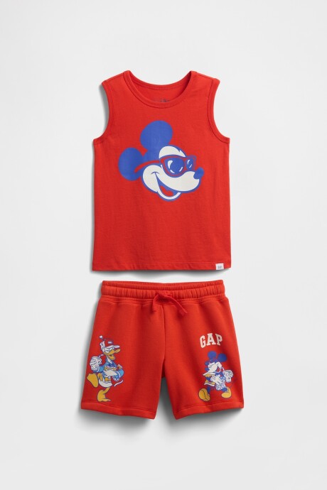 Set De Musculosa Y Short Toddler Niño Poster Red 527