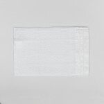 Toalla Finezza Lino Blanco con Blanco Social