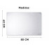 Espejo Rectangular Con Led Baño Led11 60 X 80 Desempañador ESPEJO RECTANGULAR LED11 60X80