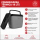 Conservadora térmica 18 lts NEGRO