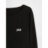 INTL LS CROPPED BOAT TEE TRUE BLACK V2