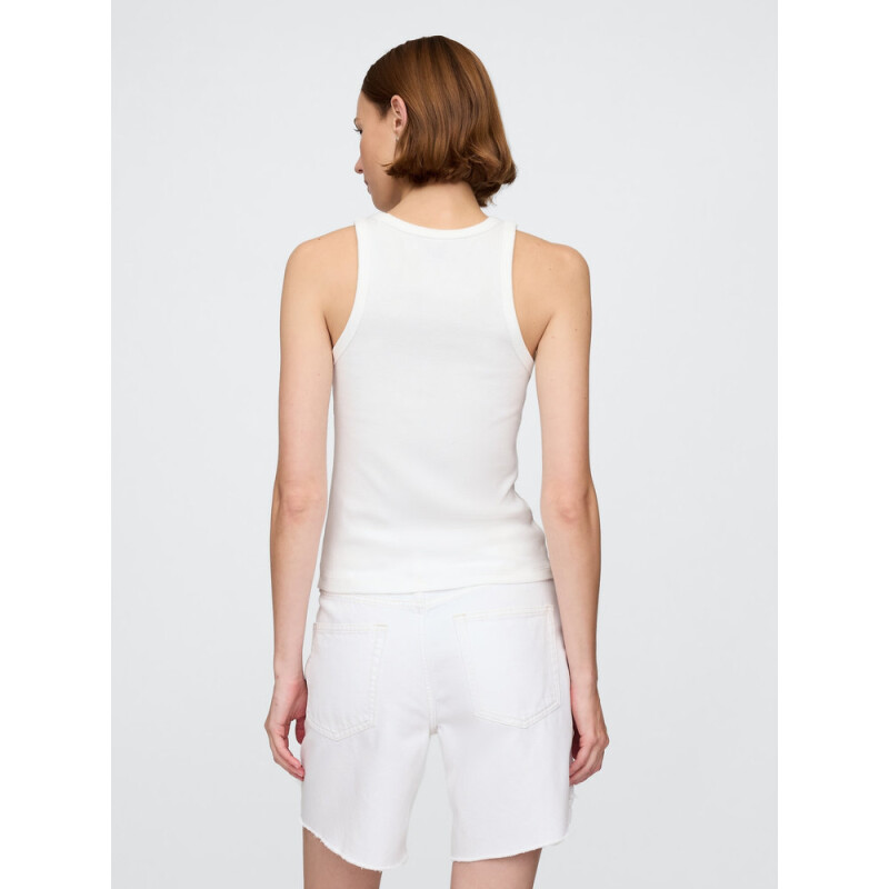 INTL SL MOD RIB HALTER LOGO NEW OFF WHITE