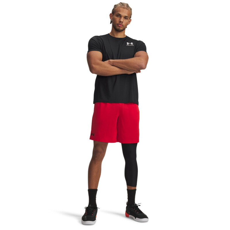 UA Tech Mesh Shorts-RED RED-600