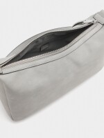 Bolso Bandolera Efecto Piel gris