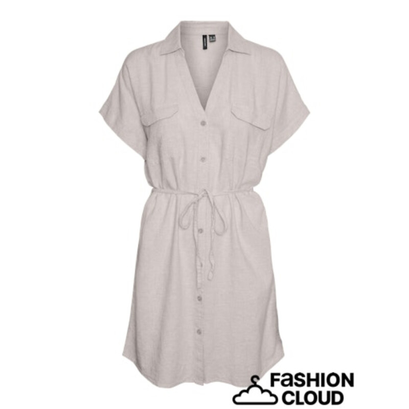 VMLINN SS SHORT SHIRT DRESS WVN NOOS Moon Rock