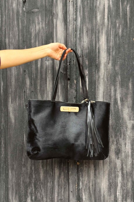 Cartera Madison Piel Negro