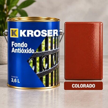 FONDO HERRERIA COLORADO 3.6L KROSER ++ N/a