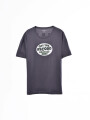 REMERA OVER FAST GRIS OSCURO