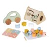 Set juguetes estimulacion madera bebe +12 meses Set juguetes estimulacion madera bebe +12 meses