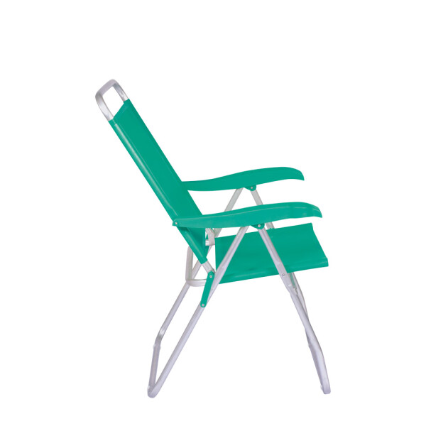 SILLA RECLINABLE 4 POSICIONES ALUM BOREAL VERDE