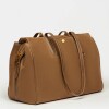 Bolso Paddock en efecto gamuza Verde