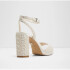 ALLURING SILVER SYNTHETIC OTHER WHITE