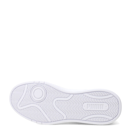 Championes de Mujer Puma Court Classy Blanco - Plata