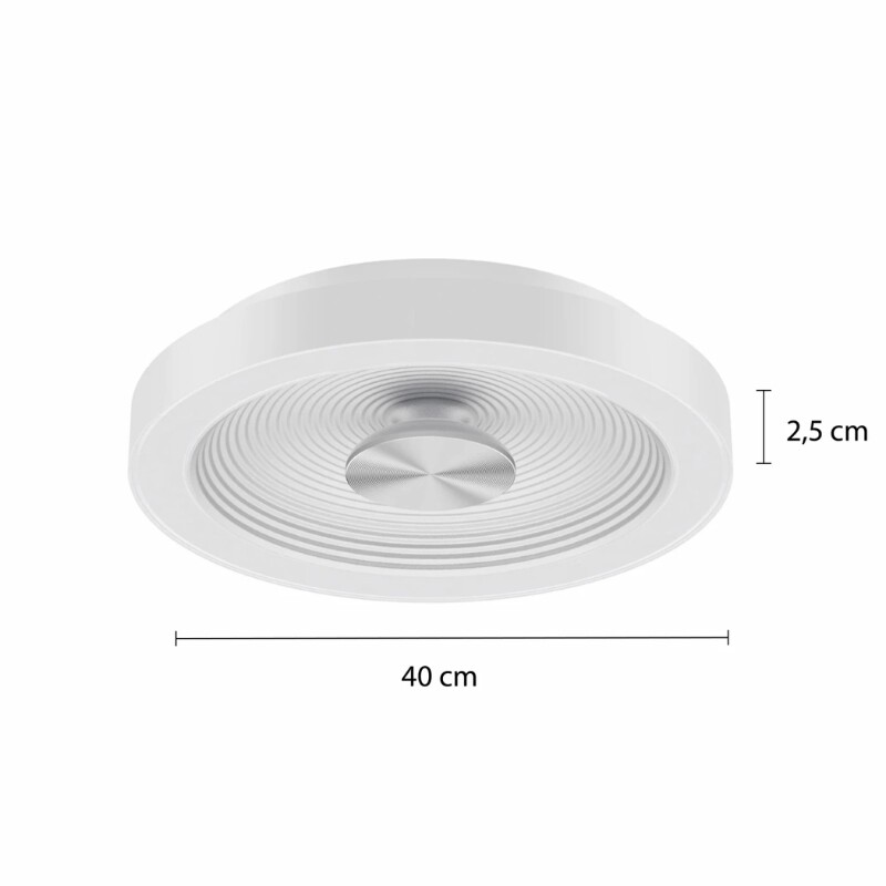 PLAFON DIMERIZABLE BRONX 25W Plafon LED Redondo Bronx Dimerizable CCT Blanco